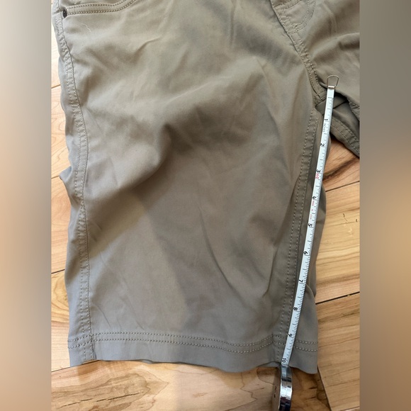 Prana Men's Light Olive Shorts - Picture 4 of 6
